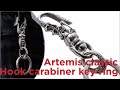 【Hook carabiner key ring　Jewelry accessories  Brand】フックカラビナキーホルダー　アクセサリー　ジュエリーブランド　アルテミスクラシック