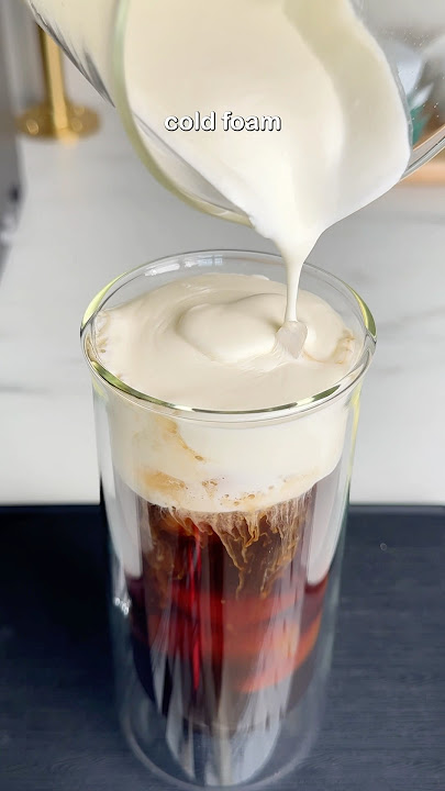 how to make perfect cold foam
