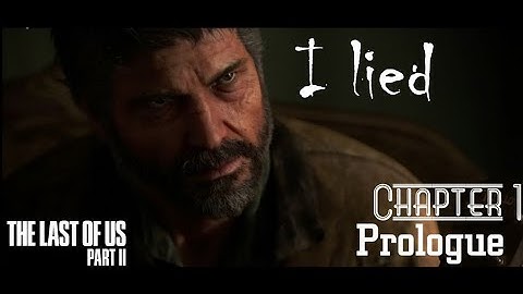 The Last of Us Part II |Chapter 1: Prologue| [No Commentary Gameplay] #GinSaltGaming