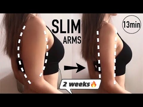 Slim & toned arms in 2 weeks? Easy 13 min🔥lose arm fat💪🏼 Beginner home workout challenge/OppServe