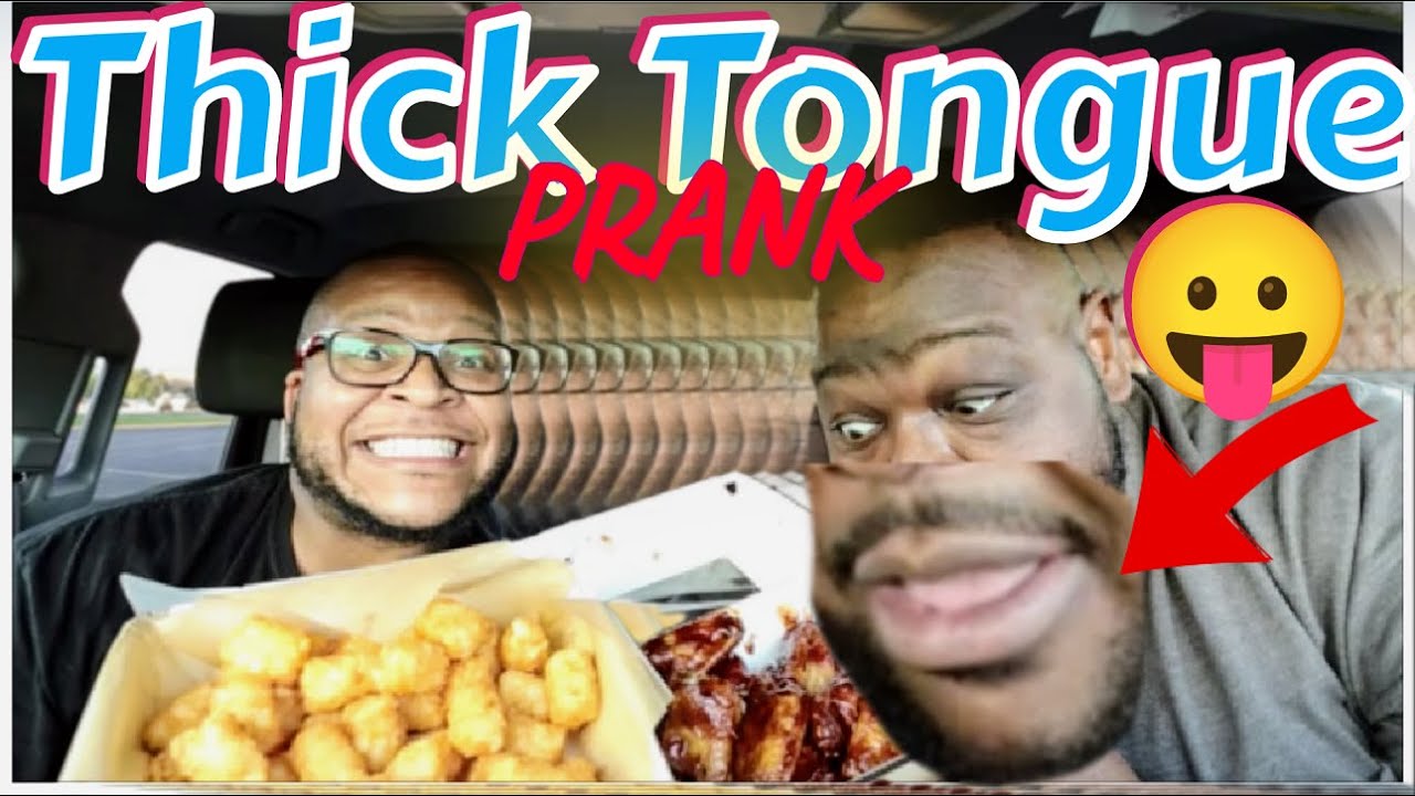 Thick Tongue PRANK- (Hilarious) Buffalo Wild Wings