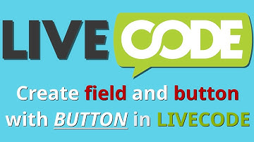 Livecode - Create field and button with clicking button