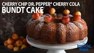 How To Make Cherry Chip Dr. Pepper Bundt Cake