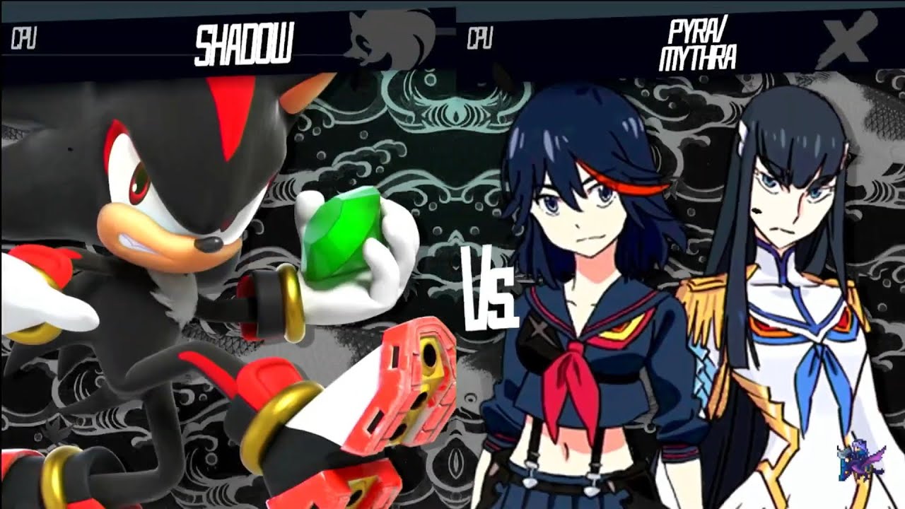 Shadow Vs Ryuko - Requested Smash Battle - YouTube