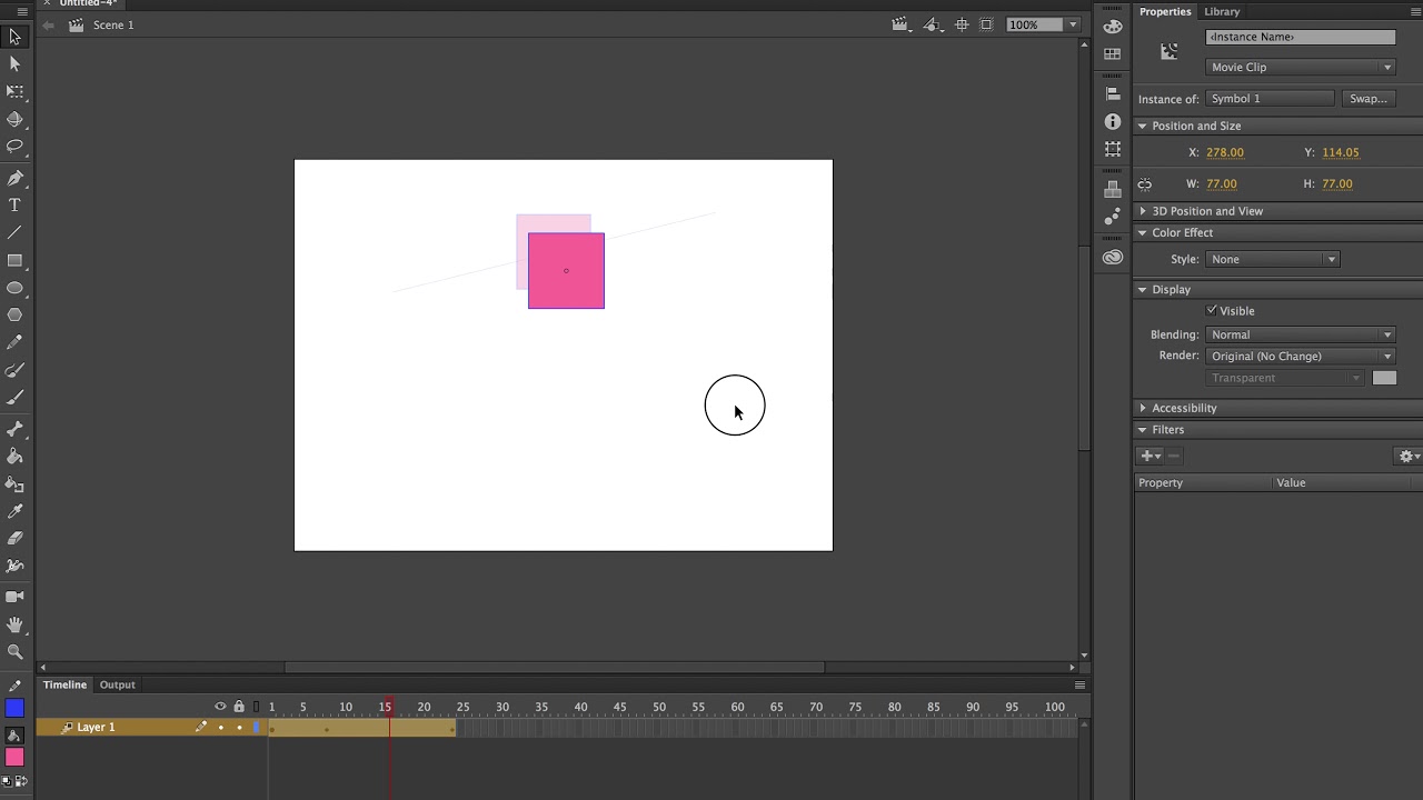 How to create basic animation Using Adobe Animate - YouTube