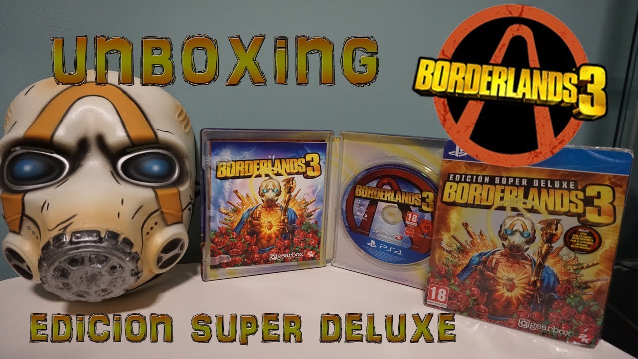 BORDERLANDS 3 - EDICIÓN SUPER DELUXE (STEELBOOK) [PS4] | UNBOXING [OFF TOPIC]