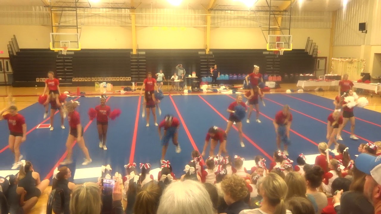 ZHS 2019 Cheer Showcase Routine YouTube