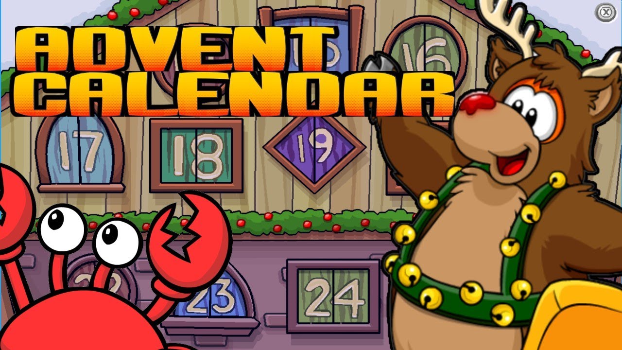 🎄 2020 Holiday Party Advent Calendar 🗓️ | Club Penguin Rewritten
