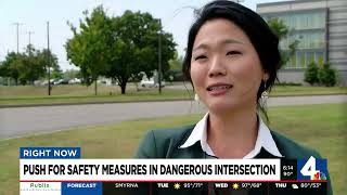 Push for safety measures in dangerous intersection