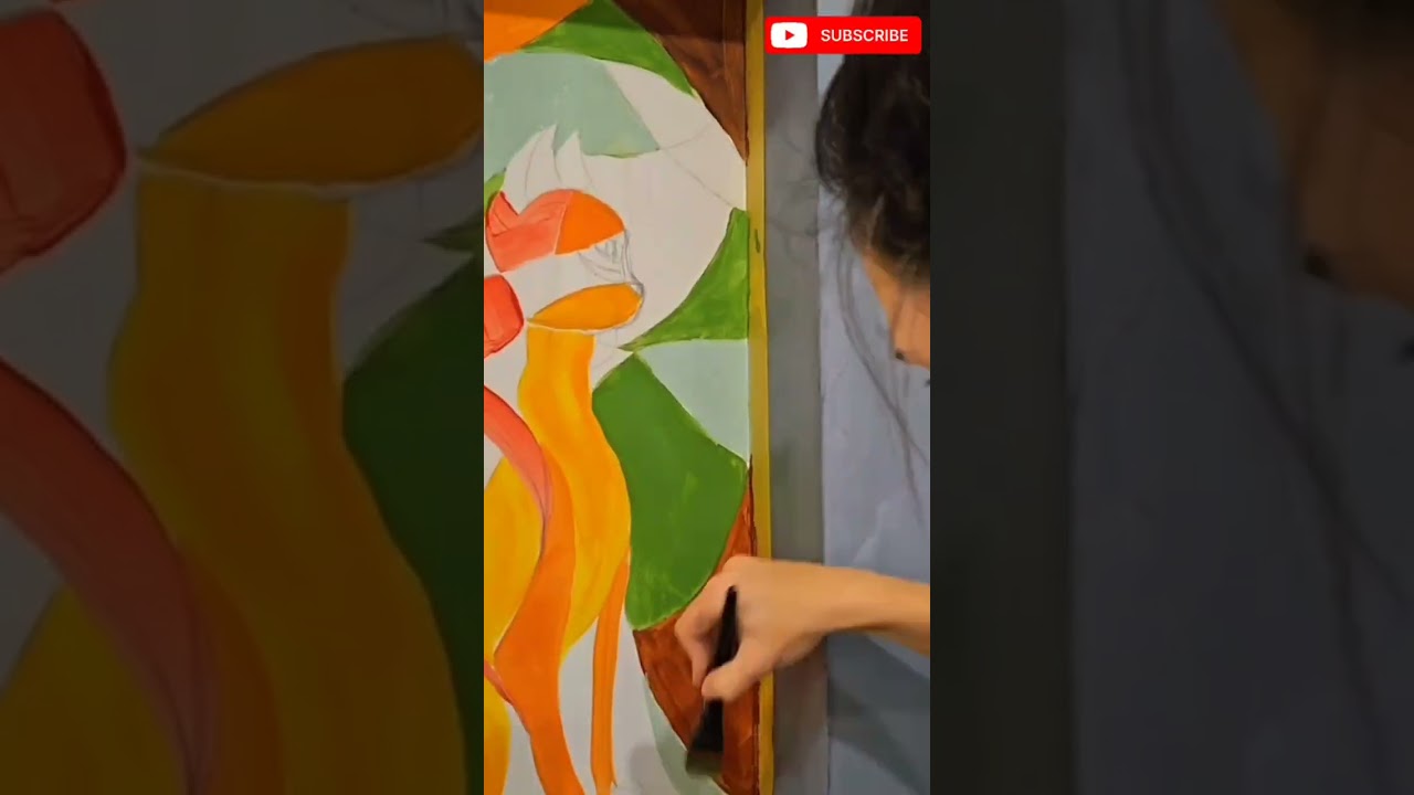 Accent Walls & Hand-Painted Art