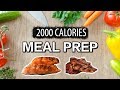 2000 CALORIE MEAL PREP | Flexible Dieting | Bikini Prep Series Ep 7