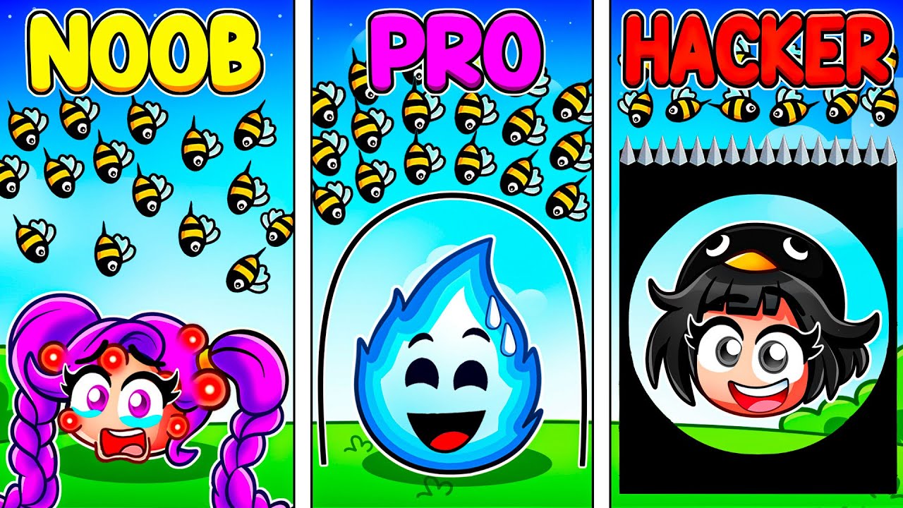 NOOB vs PRO vs HACKER in Save the GUGUGAGA Penguin!