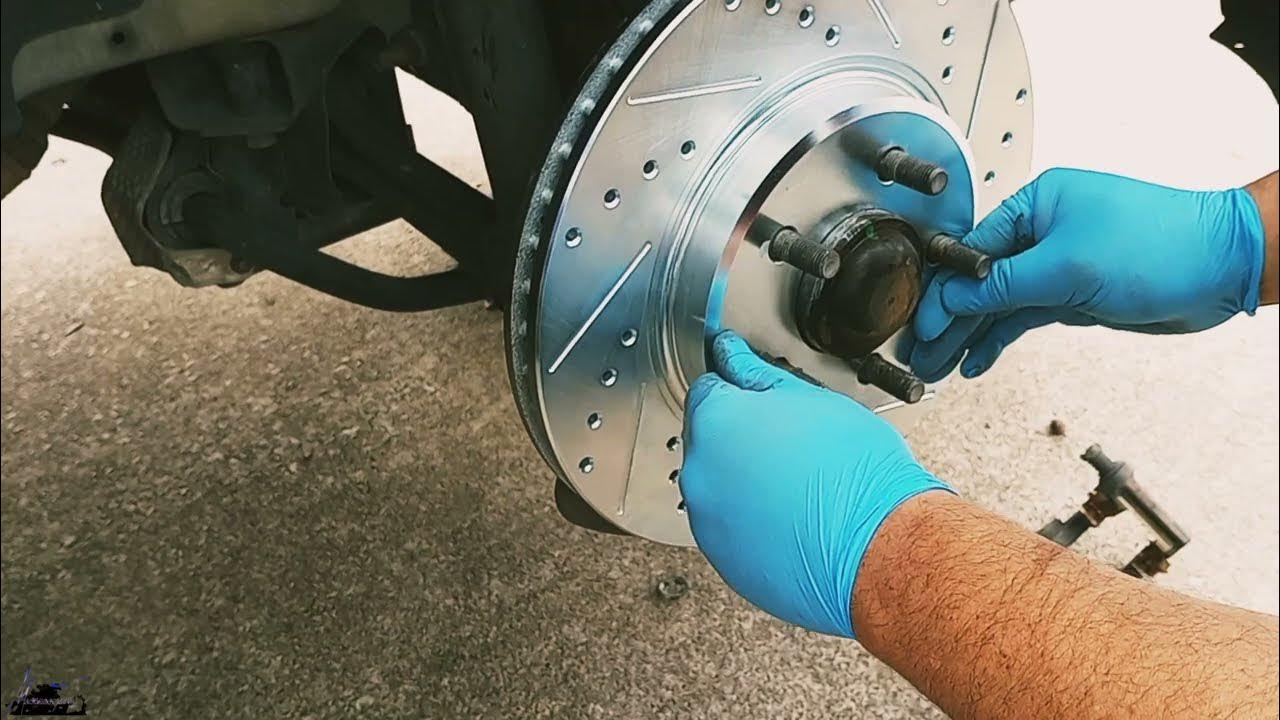 How To Replace Front Brakes And Rotors/Chrysler 300 YouTube