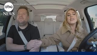 The Tea: Adele joins James Corden for 1 final Carpool Karaoke | ABCNL