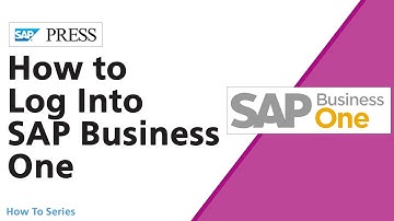 How to Log In to an SAP Business One System
