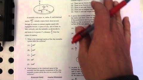 AP Physics MC Practice #3 1-10