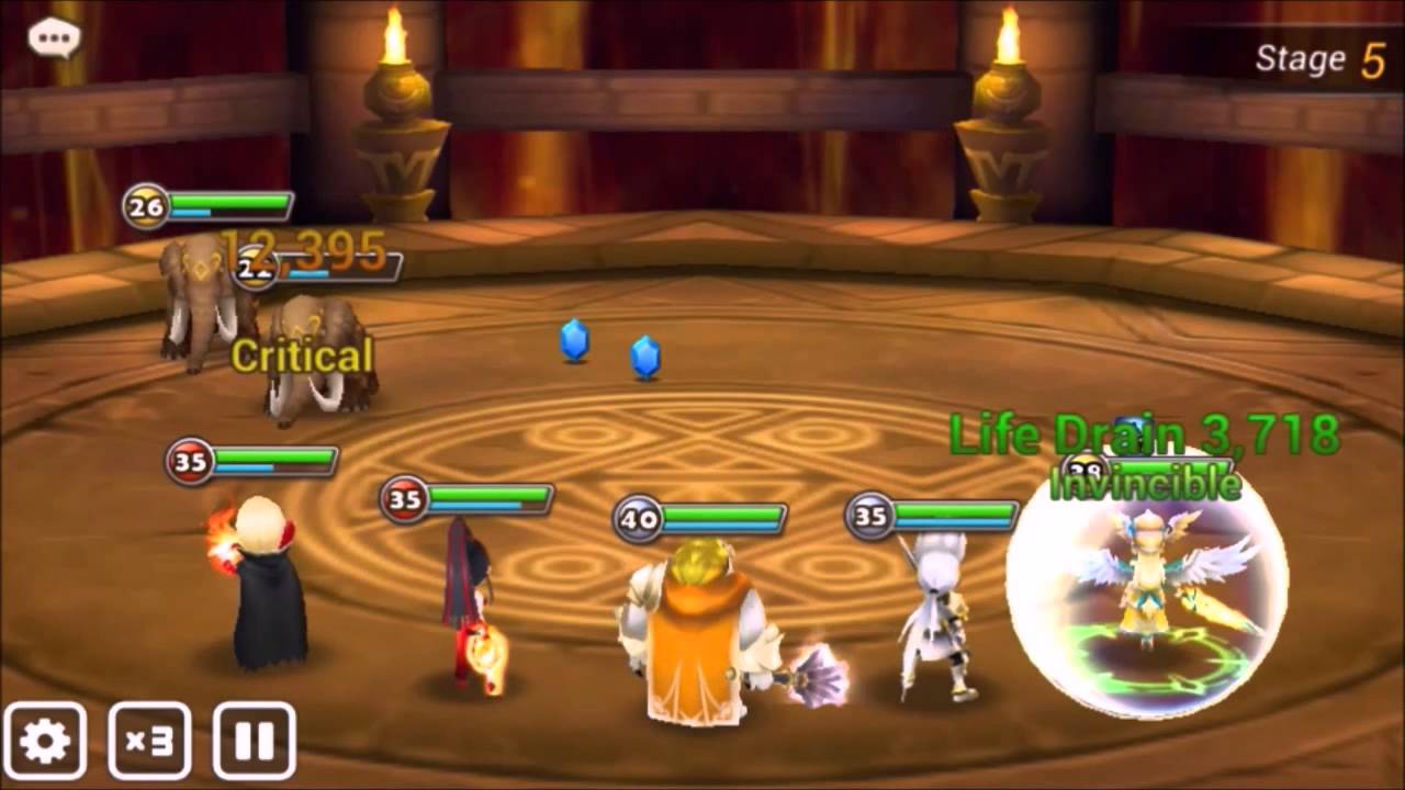 Summoners War: Battle Mammoth (Wind) SD Auto