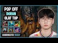 Doran Olaf TOP vs Teemo | T1 SoloQ Replay