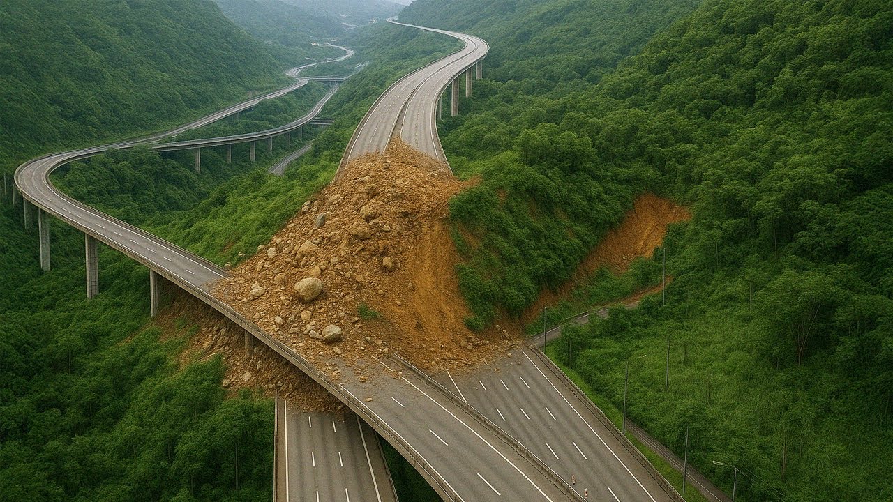 Biggest Landslides Ever Caught On Camera! - YouTube
