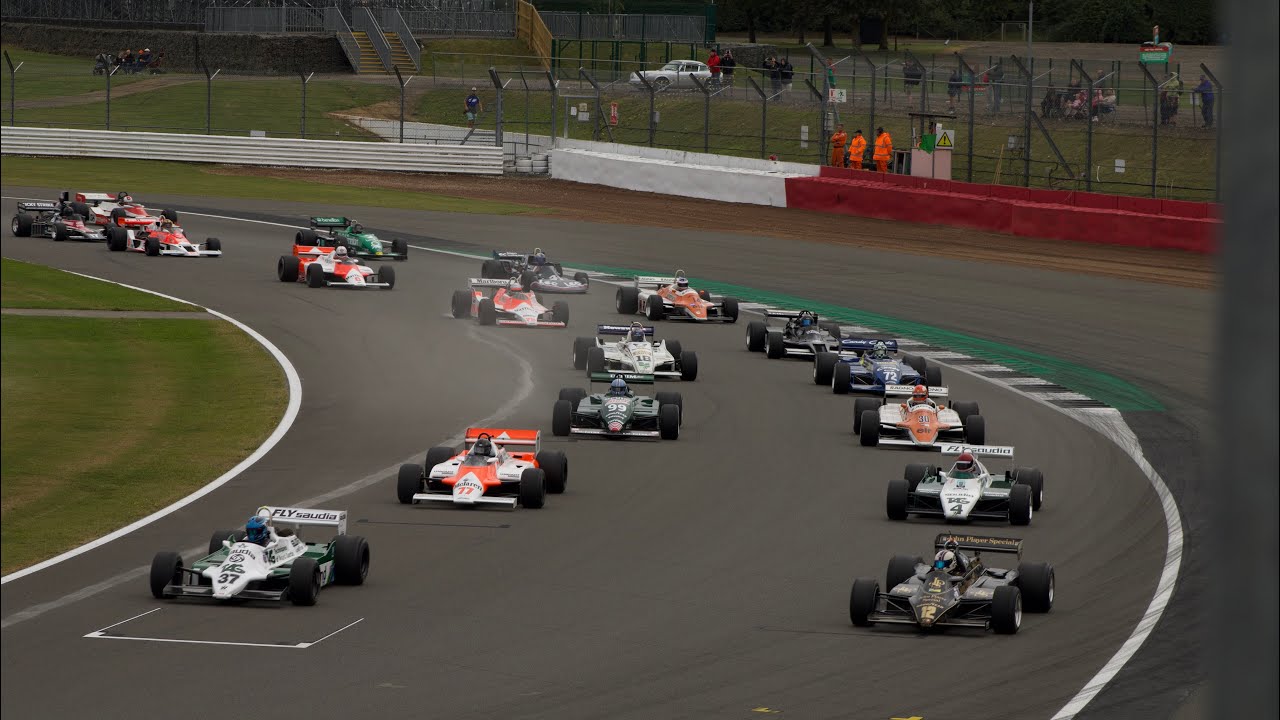 Masters Racing Legends (Formula One ‘66-‘85) Silverstone Festival 23rd ...