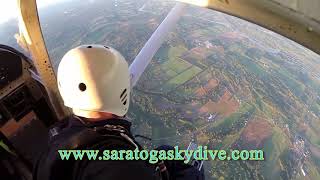 Stephen's (aka: The Chief) First Skydive at Skydive Saratoga