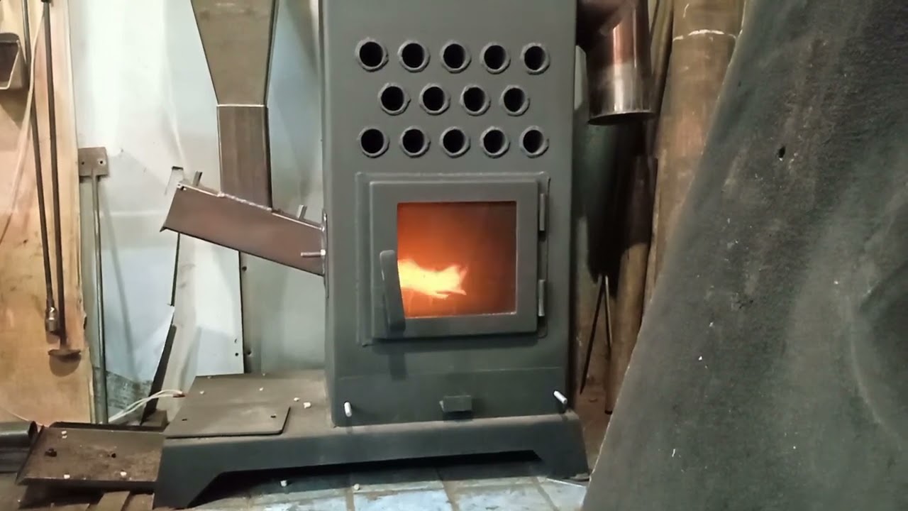 Новая, энергонезависимая, пеллетная горелка 3- 8 КВт. (Прототип).