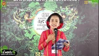 Juara 1 Geguritan SD/MI Se-Yogyakarta - Kompetisi Bahasa & Sastra 2021- Devina