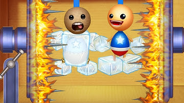 Crazy Machines Fire vs 2 Buddyman | Kick the Buddy vs Kick the Buddy Forever 2022