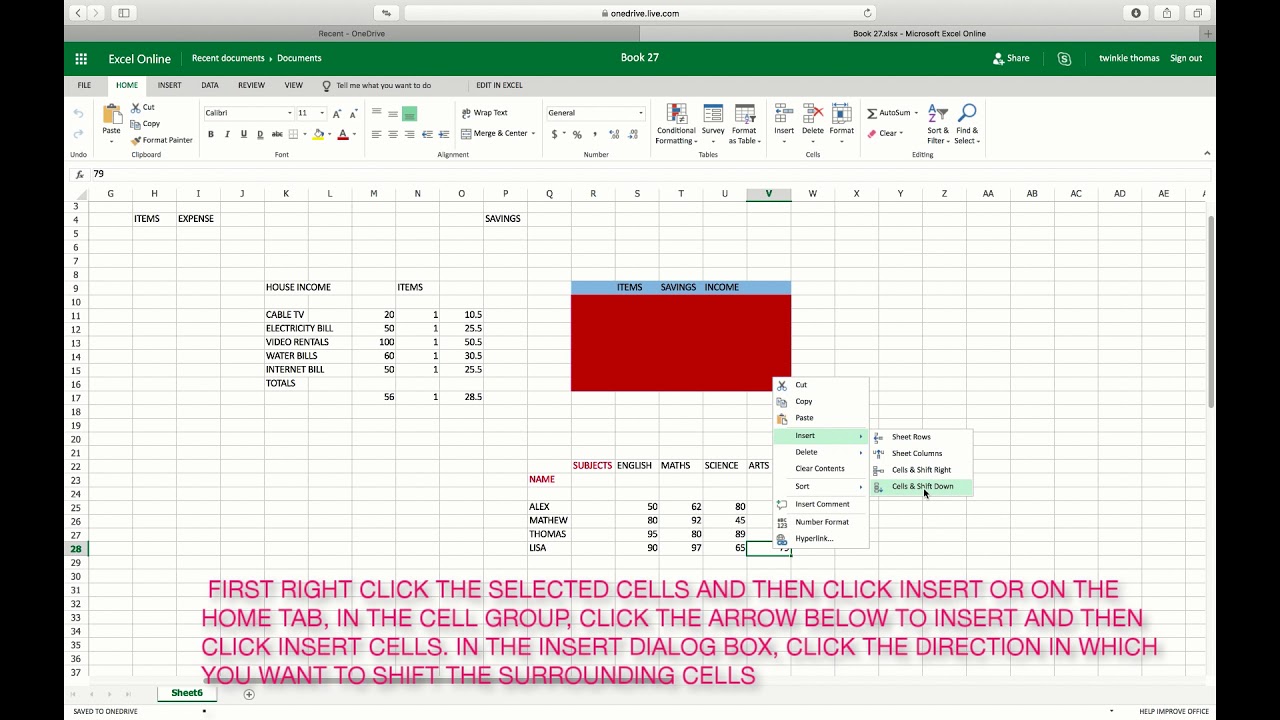 How To Insert Blank Cells Between Data Excel