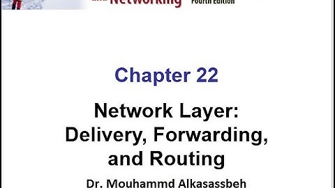 CH22 part1 Data Communication and Networking forouzan 4th edition