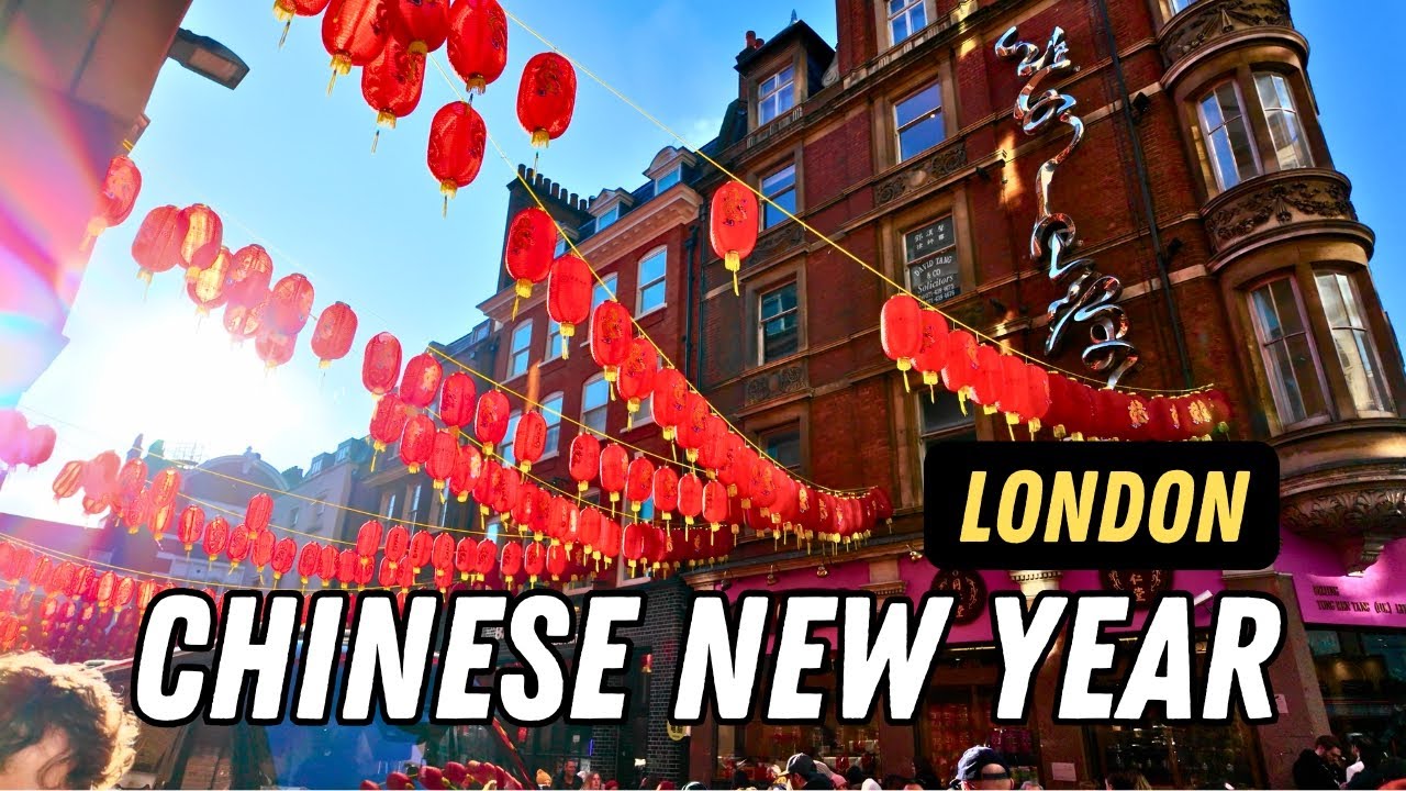🇨🇳🐍 Chinese New Year 2025, London - Walking Footage 🦁🧨