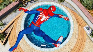 GTA 5 Ragdolls SPIDERMAN Jumps/Fails (Euphoria Physics) #6