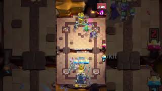 Me salvé en la última jugada 💀🤙 #clashroyale #crl #minipekka