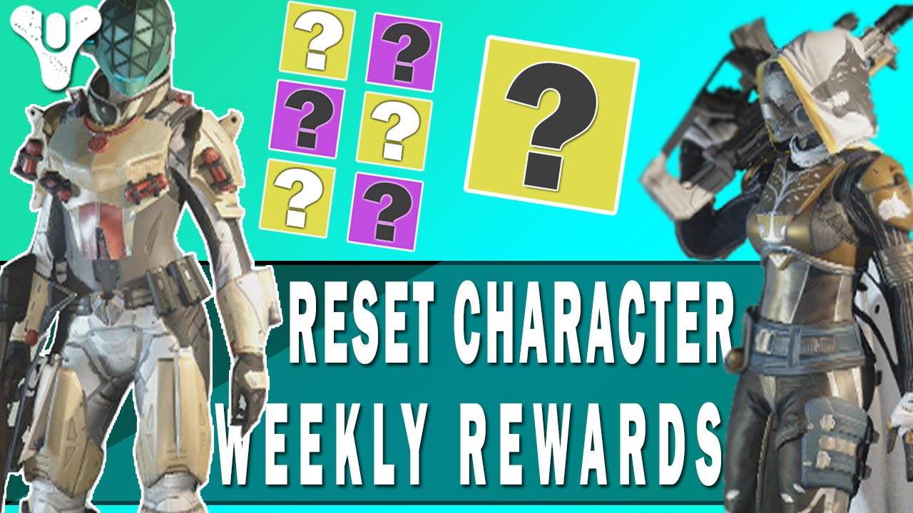 Destiny My Weekly Rewards With My Reset Characters More Loot YouTube