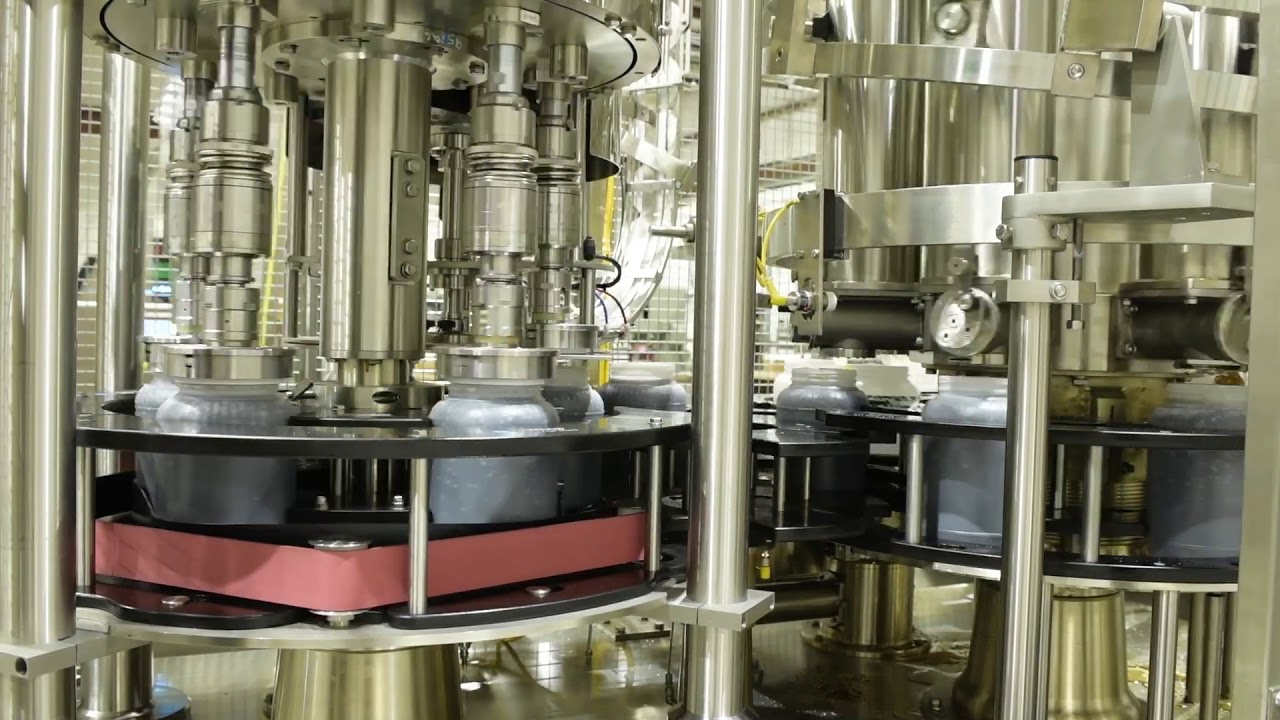 Elmar Monoblock 7 Filling Stations / 5 Capping Stations for BBQ Sauce