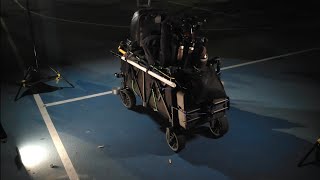 Focus 350lbs Foldable Utility Wagon w/ New 6.5 inch #replacement Rubber Tires #DIY Repair Update 4K