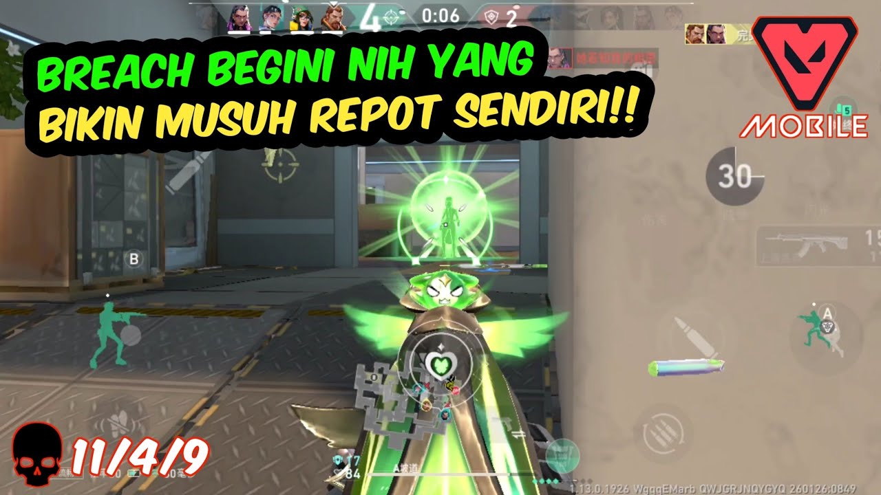 PAKAI BREACH ANDALAN DI FULL PARTY, LANGSUNG BIKIN LAWAN EMOSI😆😆... #valorant 