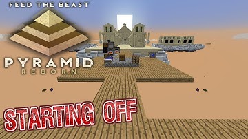 FTB Pyramid Reborn Minecraft 1.12.2 Lets Play Starting Off (1)