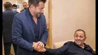 النجم عابد فهد يقدم سلطان الطرب جورج وسوف في حفل الكريسمس في دبي