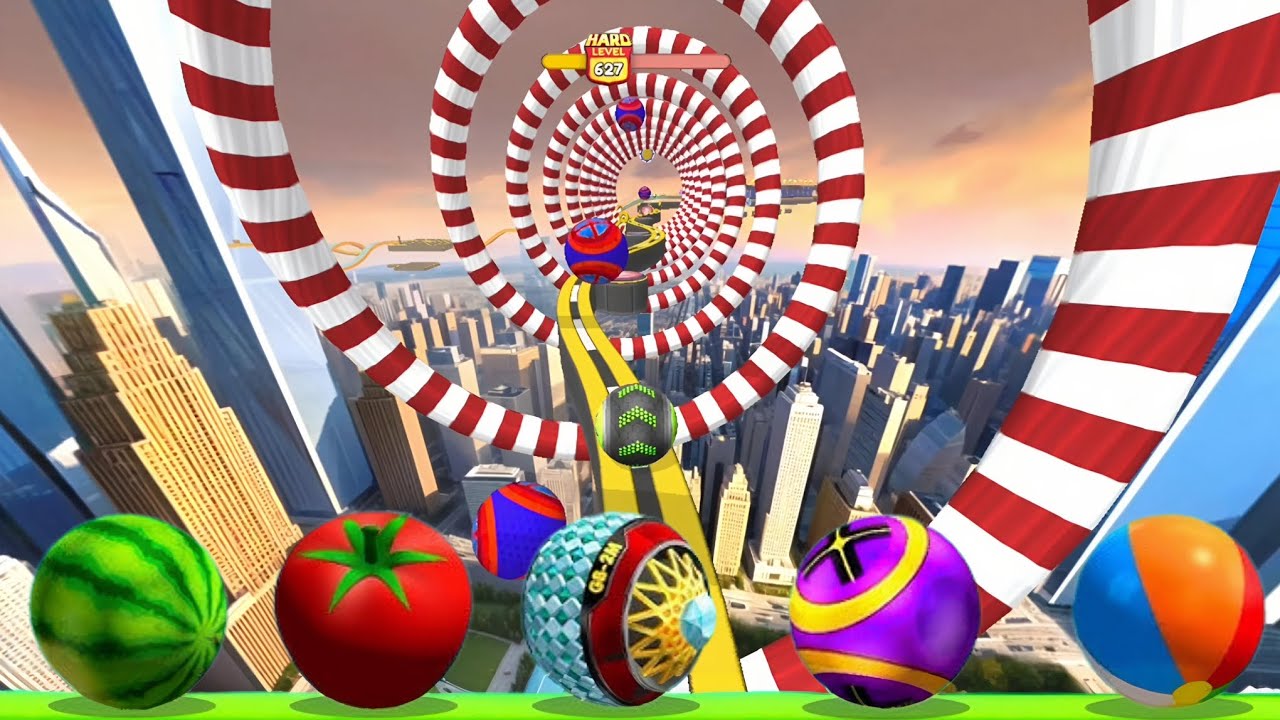 Going Balls VS 🥶 Super Speedrun, Portal Run through Satisfying gameplay videos 