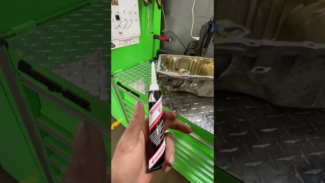 Quick oil pan reseal to end the week strong 