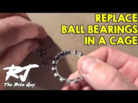 How To Replace Ball Bearings In A Retainer Cage
