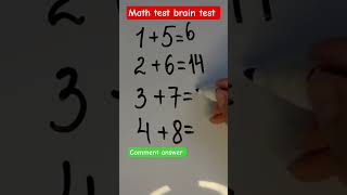 #mathtest #braintest #iqtest #maths #mathematics #mathstricks #tricksandsolutions #numbertheory