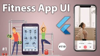 Flutter Tutorial - 1/2 Fitness App UI (For Beginners) screenshot 5