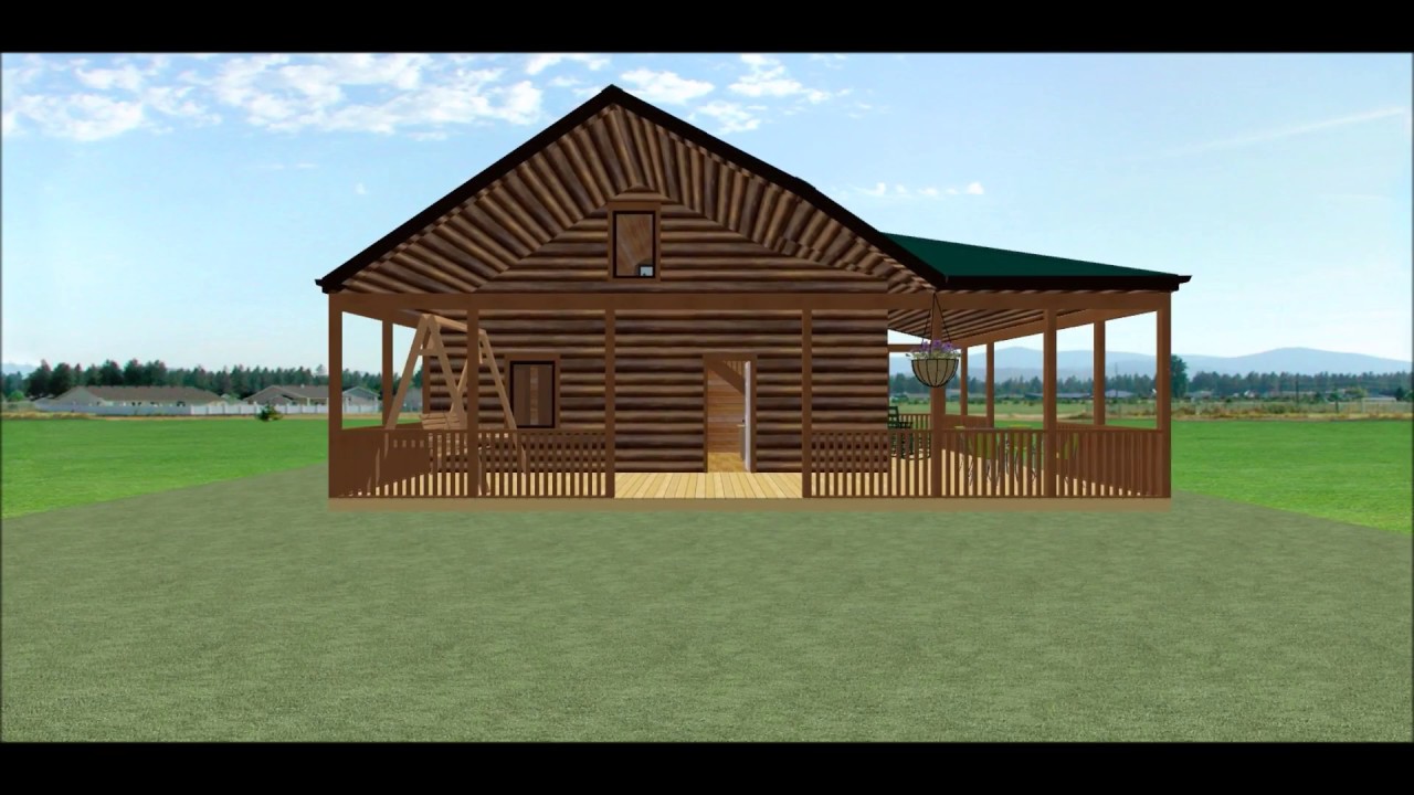 Conestoga Log Cabin Kit Tour Custom Hickory Hill YouTube