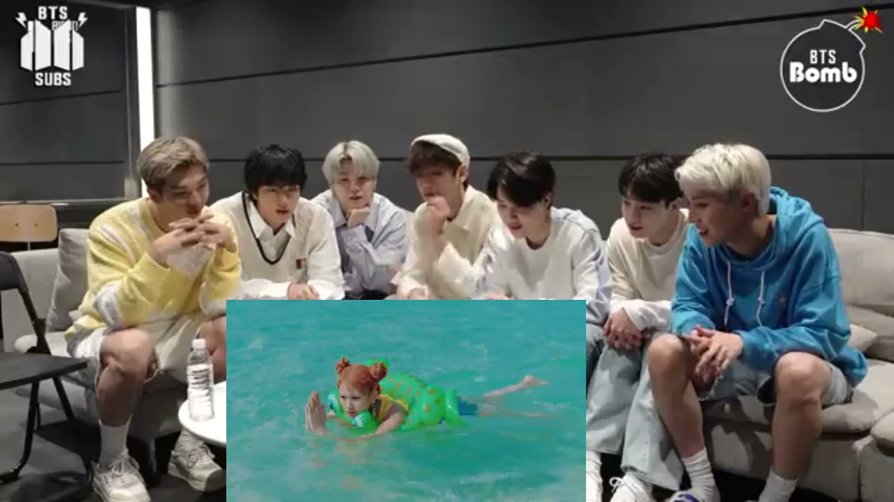 BTS reagindo a twice dance the night away