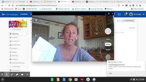 Upload artwork to schoology media album