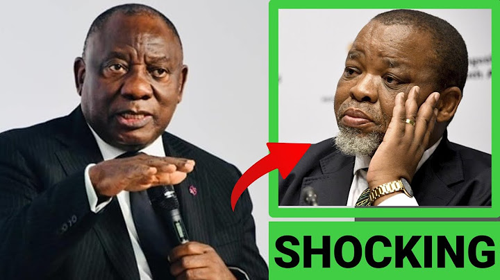 Ramaphosa Snubs Gwede Mantashe as Tension in ANC Reaches Boiling Point – SHOCKING TURN