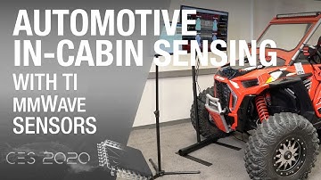TI mmWave sensors: Automotive in-cabin occupancy detection