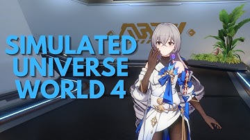 Honkai Star Rail | Simulated Universe World 4 w/ Seele, Gepard, Serval, Natasha